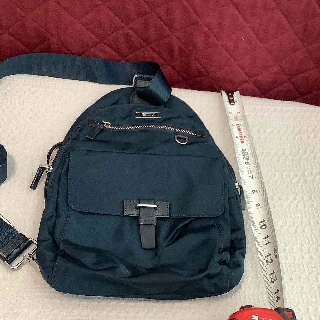 Tumi Navy Blue Backpack